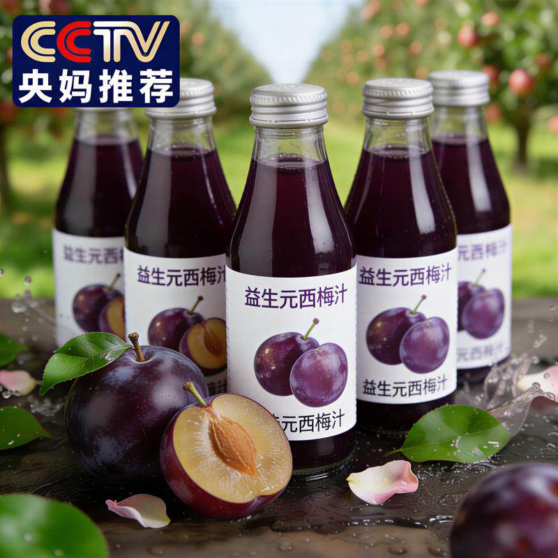 央妈推荐！益生元西梅汁正品官方旗舰店便秘润肠通便排毒膳食纤维