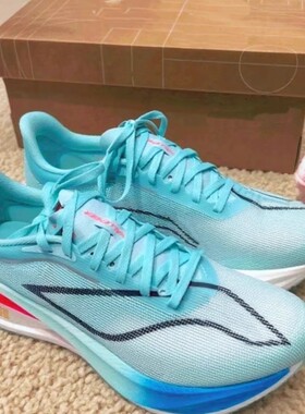 冬季爆款飞电5C加绒加厚碳板科技运动男儿童回弹减震马拉松跑鞋