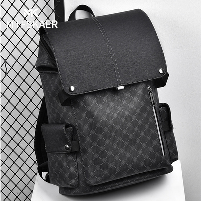 香港MTFSKAER代购新款真皮双肩包