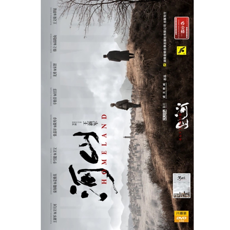 正版 电视连续剧 河山 经济版 8dvd光盘碟片 王新军 秦海璐 韩立