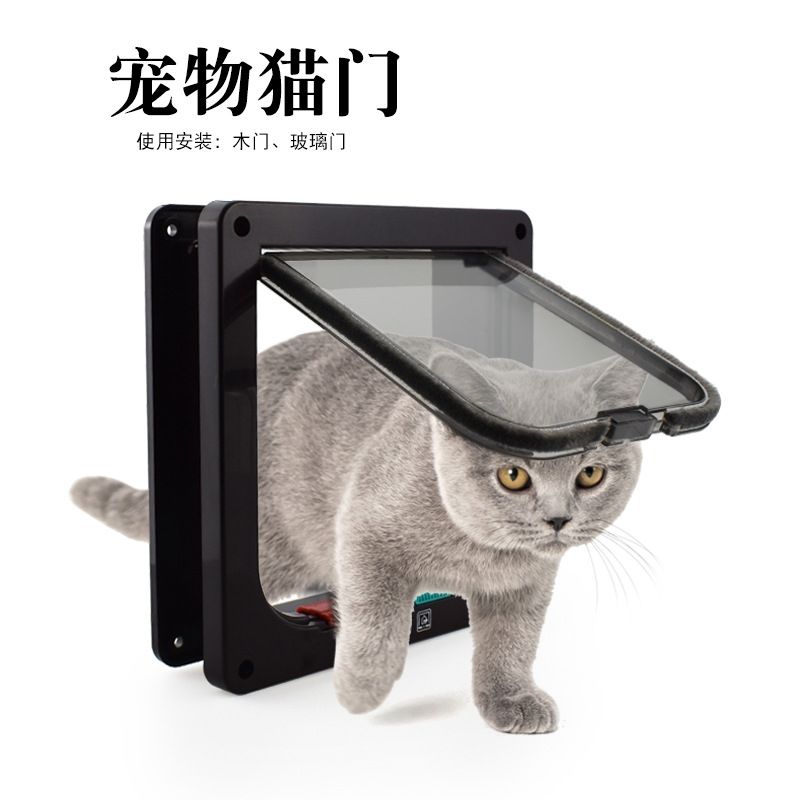猫狗门宠物自由出入洞猫