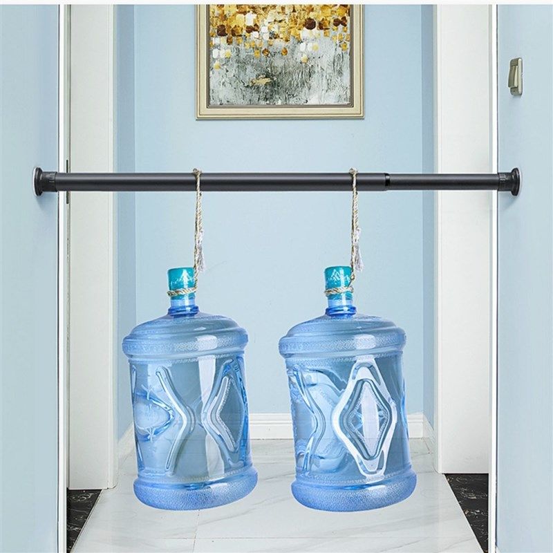 不锈钢免打孔伸缩杆衣p柜晾衣杆卫生间浴帘杆窗帘杆卧室衣柜撑杆,居家布艺,窗帘杆/罗马杆,淘宝优惠券,粉丝福利购,淘宝优惠卷