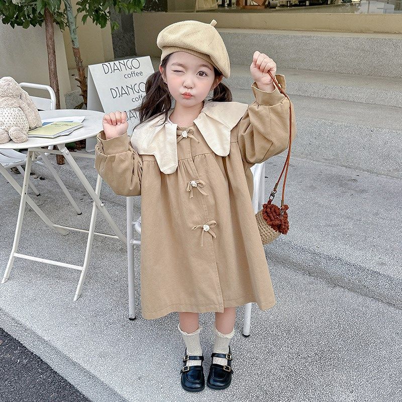 女童风衣外套春i秋款2025新款儿童秋季时髦洋气上衣女宝宝韩版秋,童装/婴儿装/亲子装,风衣,淘宝优惠券,粉丝福利购,淘宝优惠卷