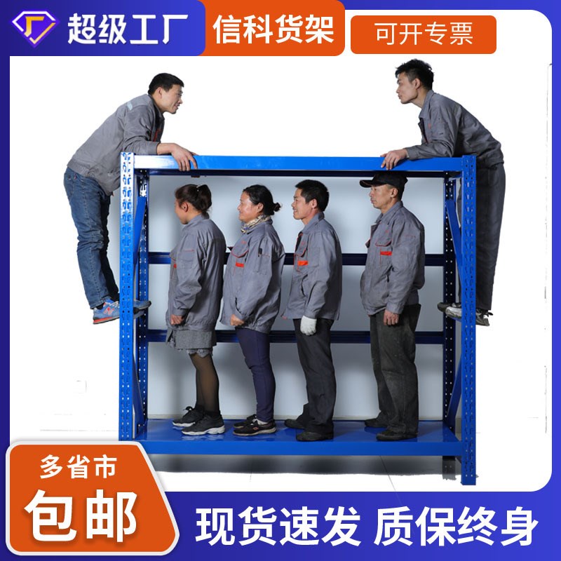 仓储库房货架置物架仓库家v用储藏架多层货物架重型铁架子厂家