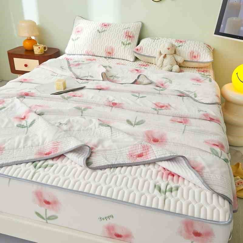 A类母婴级乳胶凉席床笠夏被四件套凉感丝空N调被夏凉被床垫保护套,床上用品,乳胶席,淘宝优惠券,粉丝福利购,淘宝优惠卷