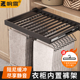 子收纳家用衣帽间西裤 多功能伸缩挂裤 轨道滑轨 架衣柜内置抽拉式 裤