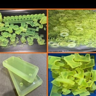 畅销厂销.聚氨酯PUo优力胶棒减震板E加工垫片定制开模弹性垫圈牛