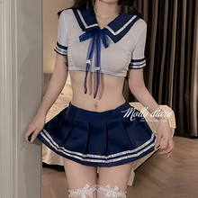 学生制服套装纯欲cosplay性感日本学院风jk床水手服qqny女