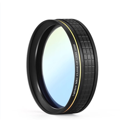 Lightdow 200D微距滤镜 放大被摄物体细节减少畸变提升画质 适合昆虫花朵植物纹理珠宝首饰微小手工艺品拍摄