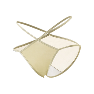 欧美风内裤女性感纯欲纯棉裆抗菌女生镂空细带缎面2025新款夏季薄