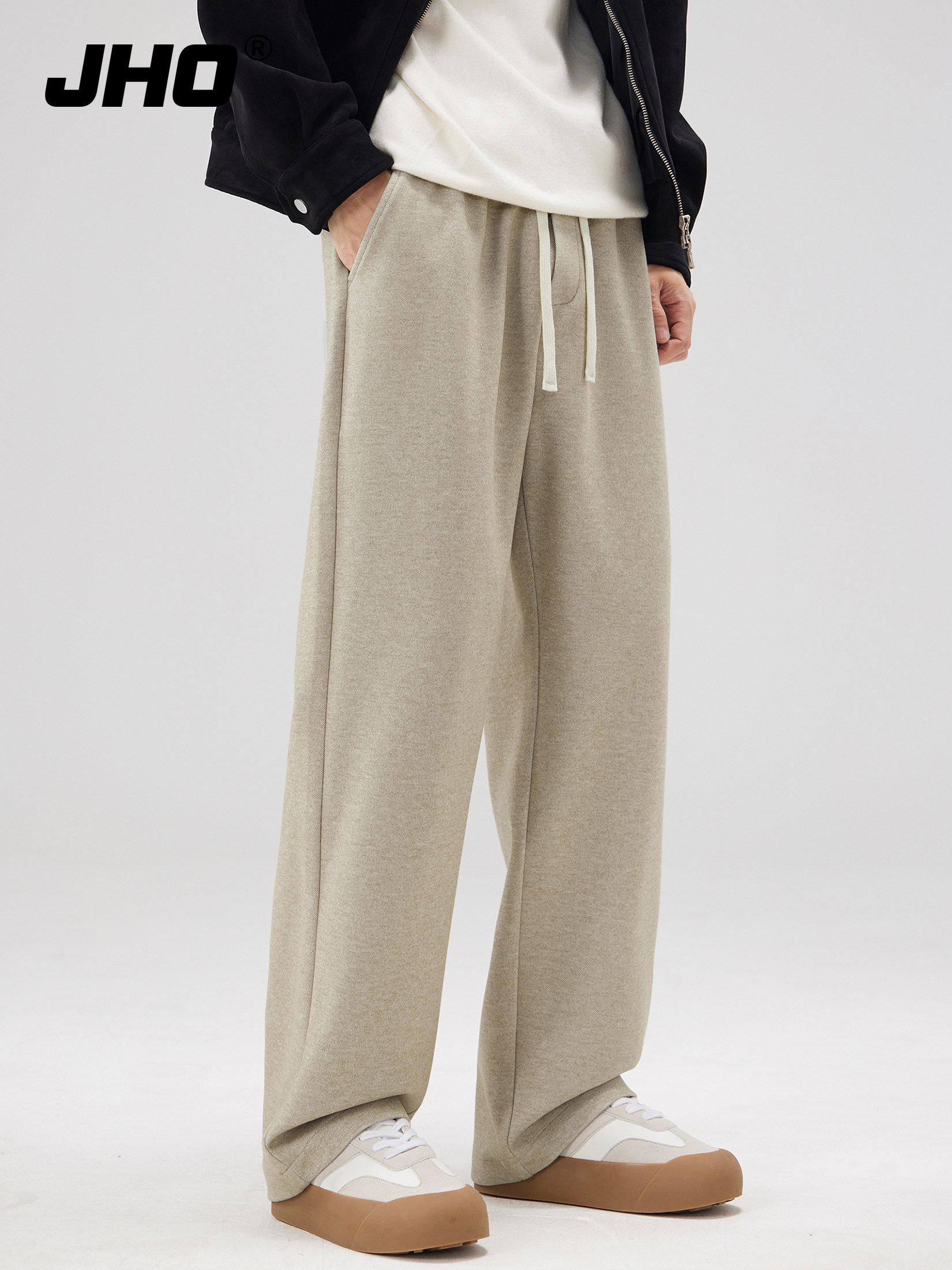 卫裤男2025新款宽松直筒潮牌痞帅阔腿运动休闲男生男士裤子春季,男装,休闲裤,淘宝优惠券,粉丝福利购,淘宝优惠卷