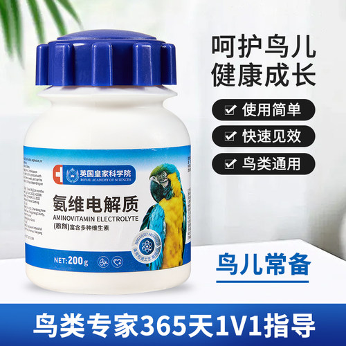 氨维电解质益生菌玄风鹦鹉维生素