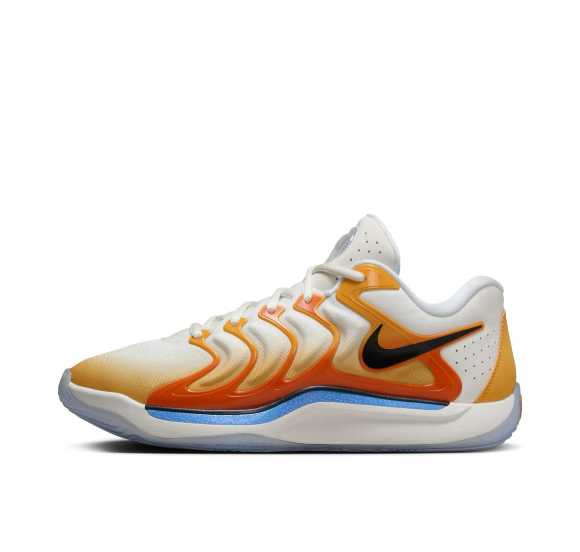 Nike KD 17杜兰特17代白橙低帮实战篮球鞋FJ9488-700 bl仓jr