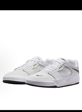 Nike SB Ishod 舒适 低帮 板鞋 男女同款 白色DZ5648-101 丁浩