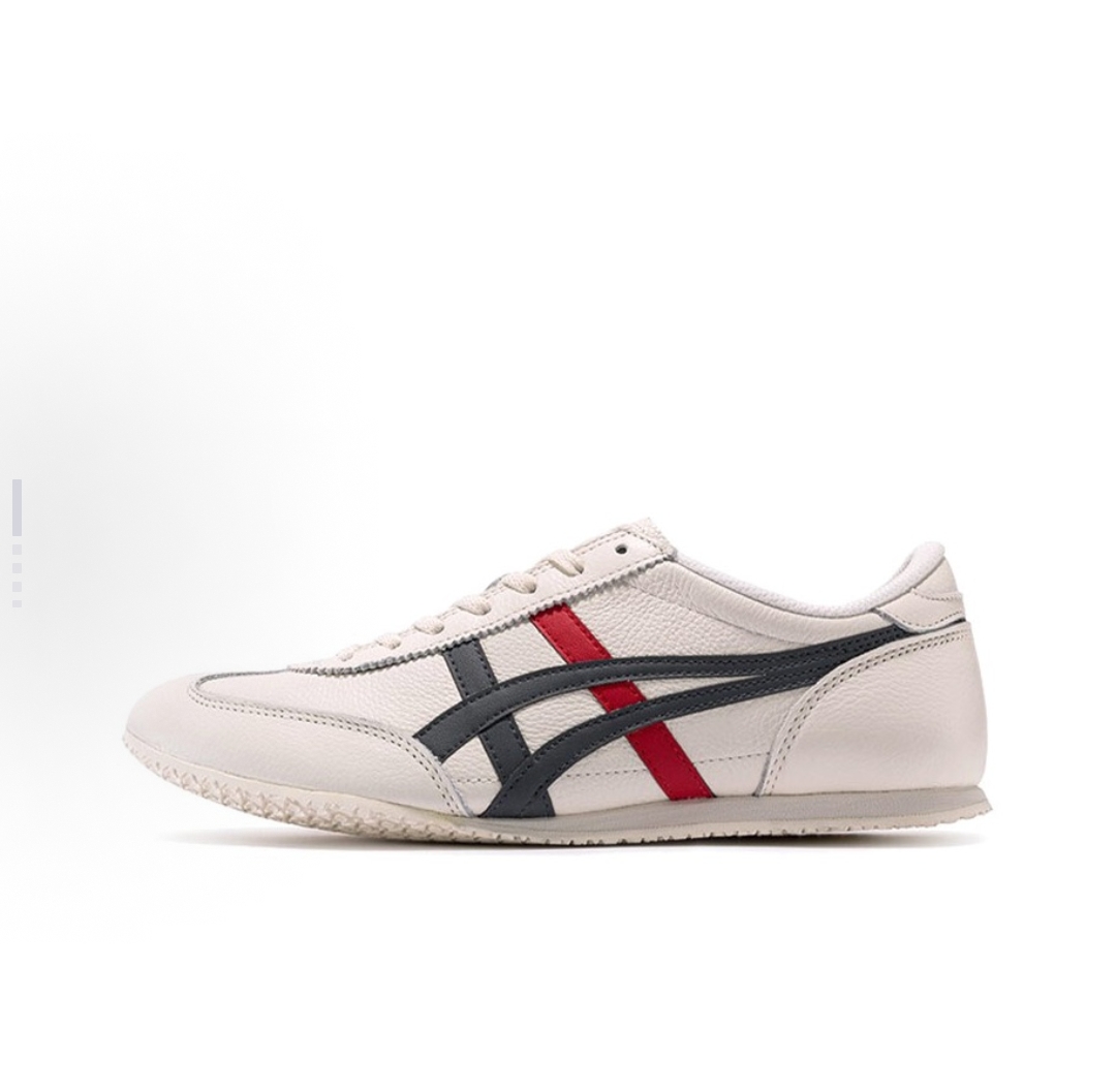 Onitsuka Tiger鬼塚虎 Machu Racer 牛皮合成革 经典运动—樊凡仓