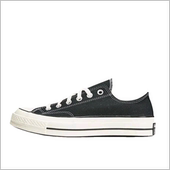 匡威男女1970s经典 162058Cjr 情侣低帮休闲板鞋 款 黑色帆布鞋