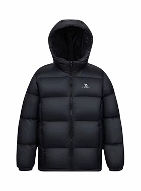 Camel/骆驼 2025AW 火山加厚防风鸭绒连帽羽绒服M13CR07089H 2w仓