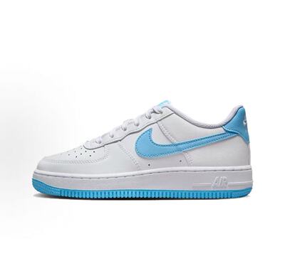 耐克Nike Air Force 1 AF1白蓝低帮运动休闲板鞋FV5948-107躁动