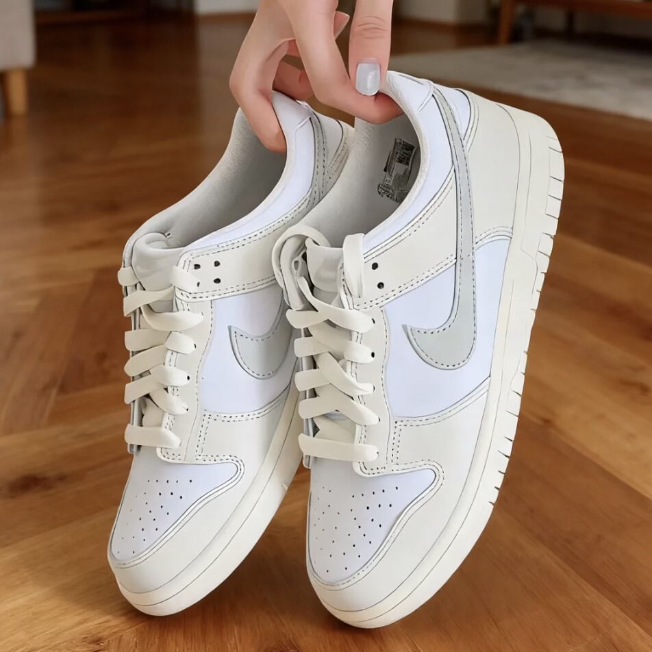 Nike Dunk 舒适 轻盈 防滑耐磨 低帮 儿童板鞋FB9109-109杭州12仓