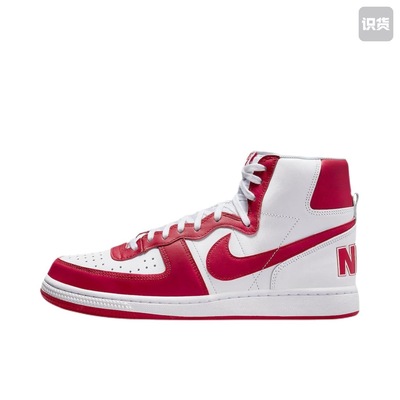 Nike Terminator 板鞋 高帮/大学红/白色FJ4454-100湖北48仓