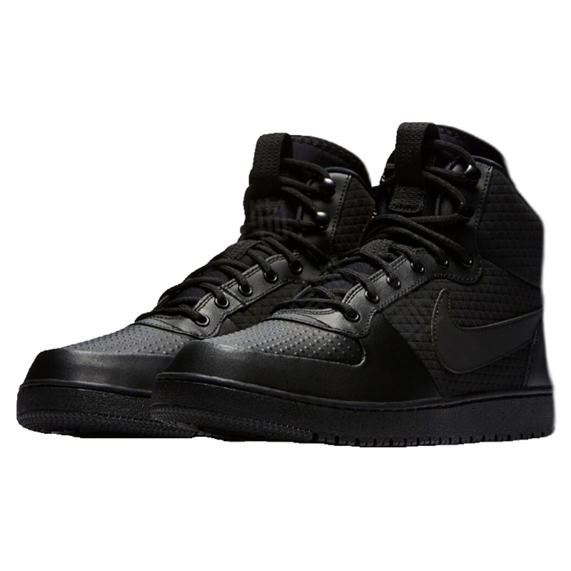 Nike Court Borough Mid 皮革 包裹性保暖  AA0547-002 杭州12仓