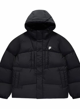 FILA FUSION斐乐潮牌 FOB 保暖百搭时尚防风短款羽绒服 漯河仓