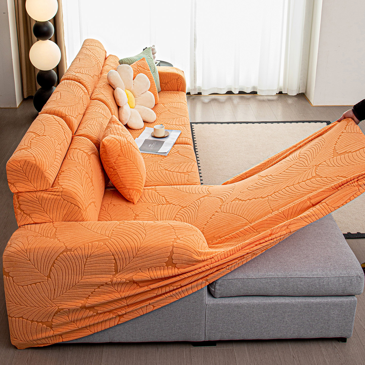 沙发套罩全包万能套四季通用防猫抓贵妃弹力懒人沙发盖布巾2026新,居家布艺,沙发套,淘宝优惠券,粉丝福利购,淘宝优惠卷