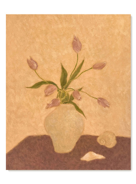 【特惠捡漏】插画师Kits复刻艺术版画高级感中古法式花卉装饰画芯