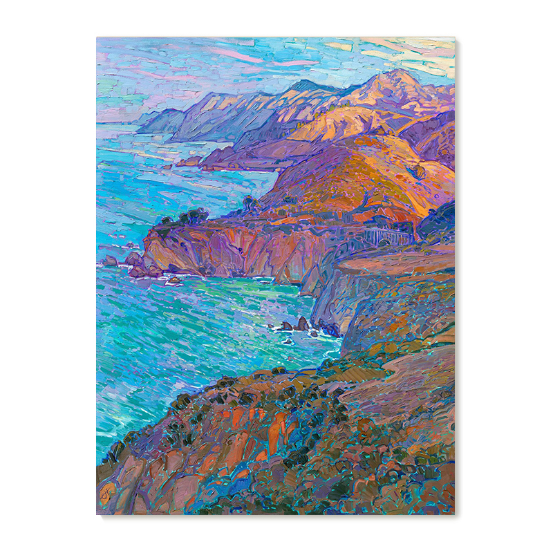 【特惠捡漏】Erin Hanson油画家复刻艺术版画印象派风景装饰画芯