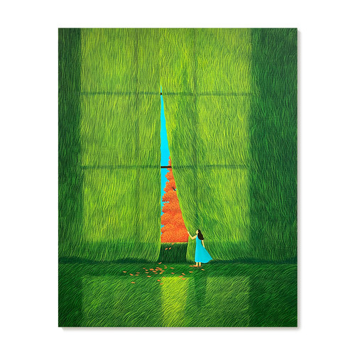 【捡漏合集】插画师Kim Mulgil创意治愈风景复刻艺术版画装饰画芯