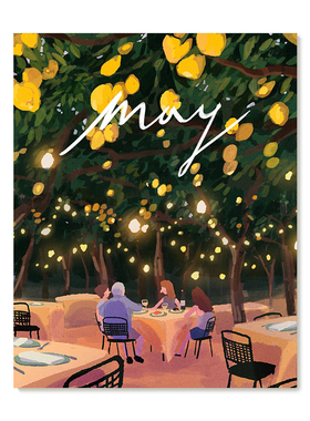 【特惠捡漏】插画师Subin复刻艺术版画清新韩系治愈风景装饰画芯