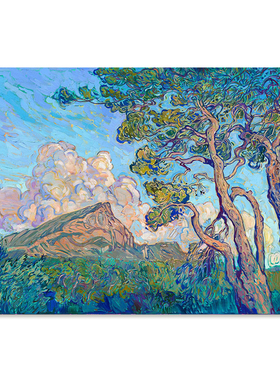 【特惠捡漏】Erin Hanson油画家复刻艺术版画印象派风景装饰画芯