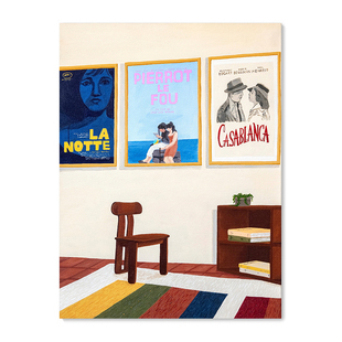 画中古风家居装 Arlaud复刻艺术版 插画师Ivan 饰画芯 特惠捡漏