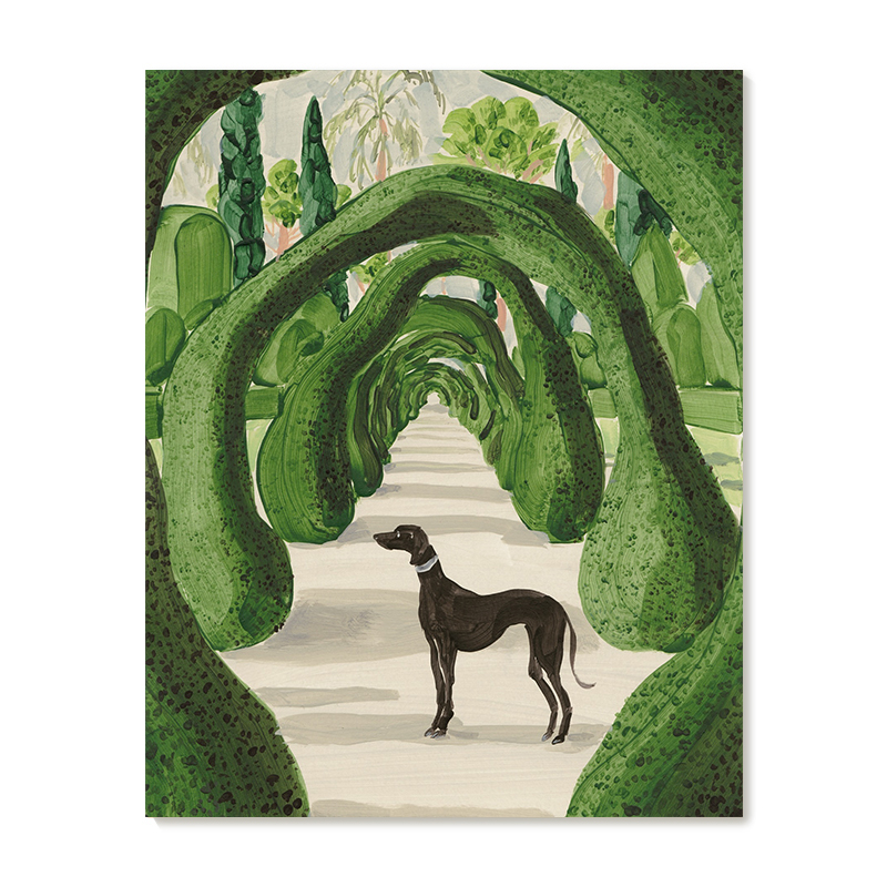 【特惠捡漏】插画师Yukiko Noritake复刻艺术版画轻法式装饰画芯