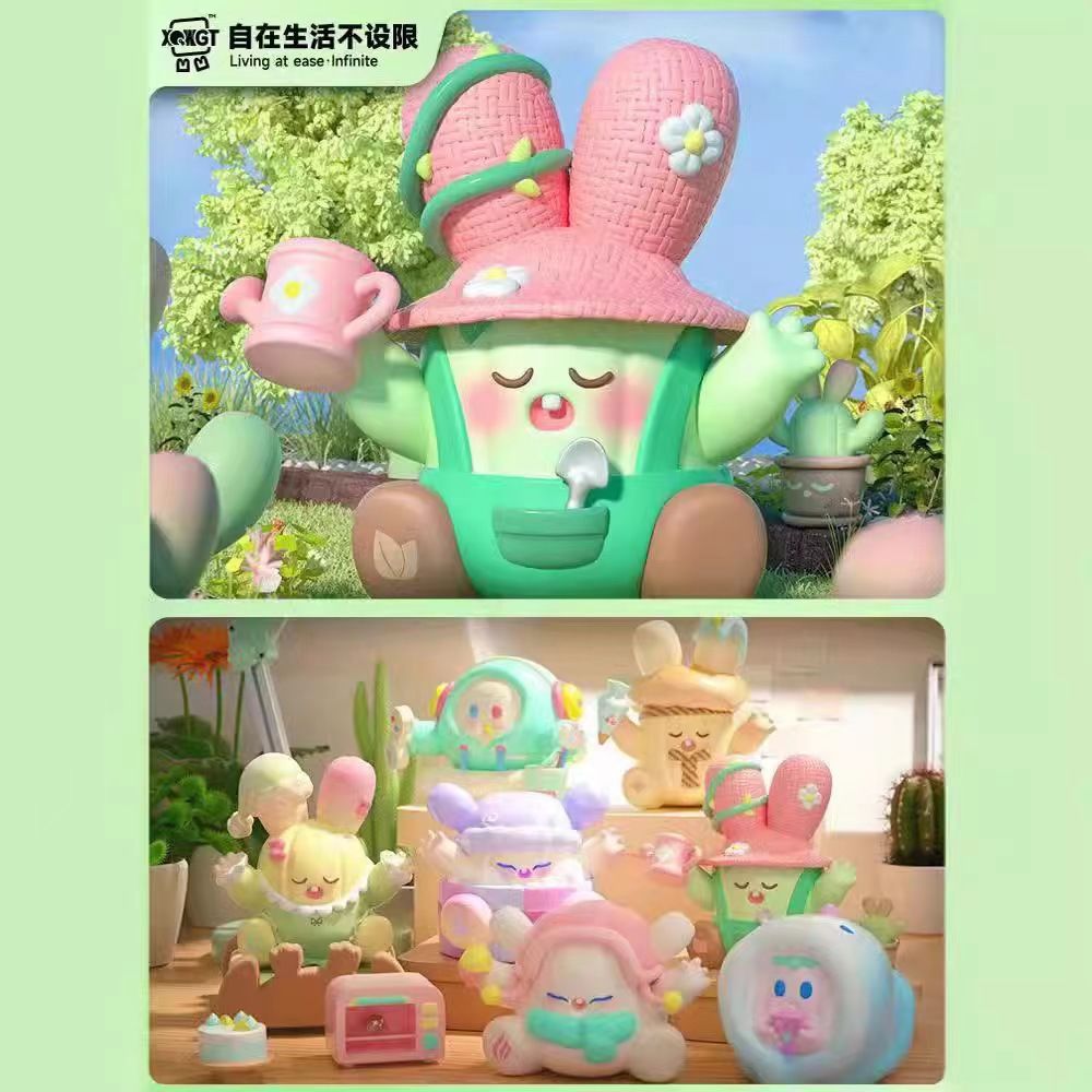 【XQWGT/星期五罐头】无刺啊仙治愈花园系列盲盒手办潮流摆件玩具