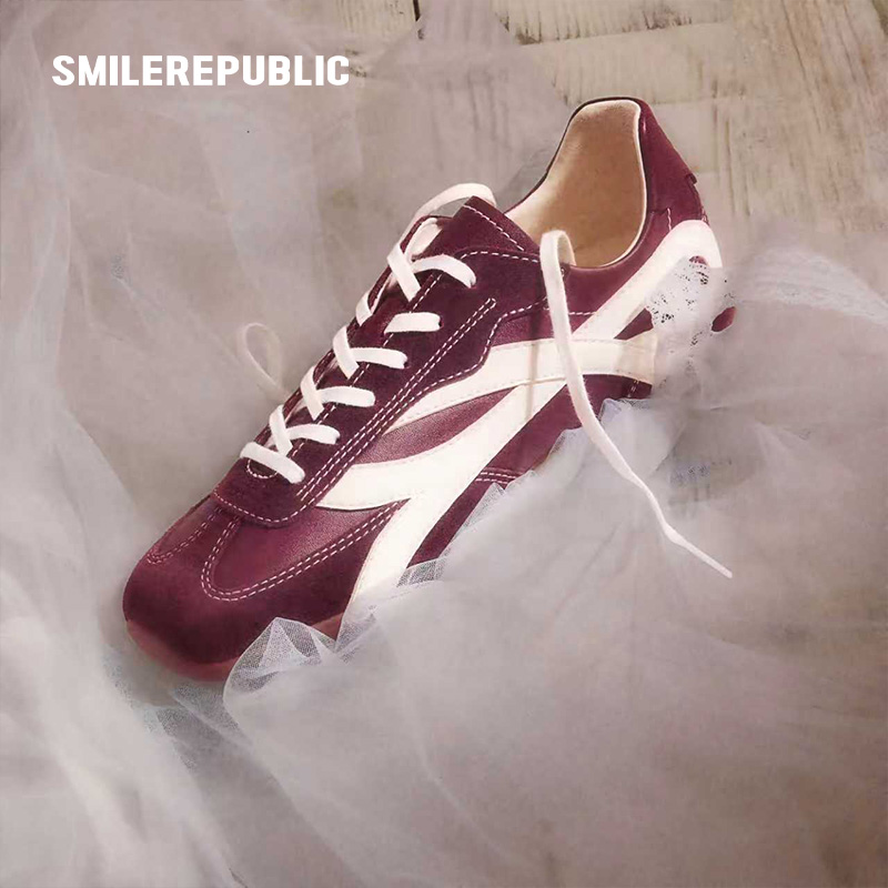smilerepublic米白德训鞋