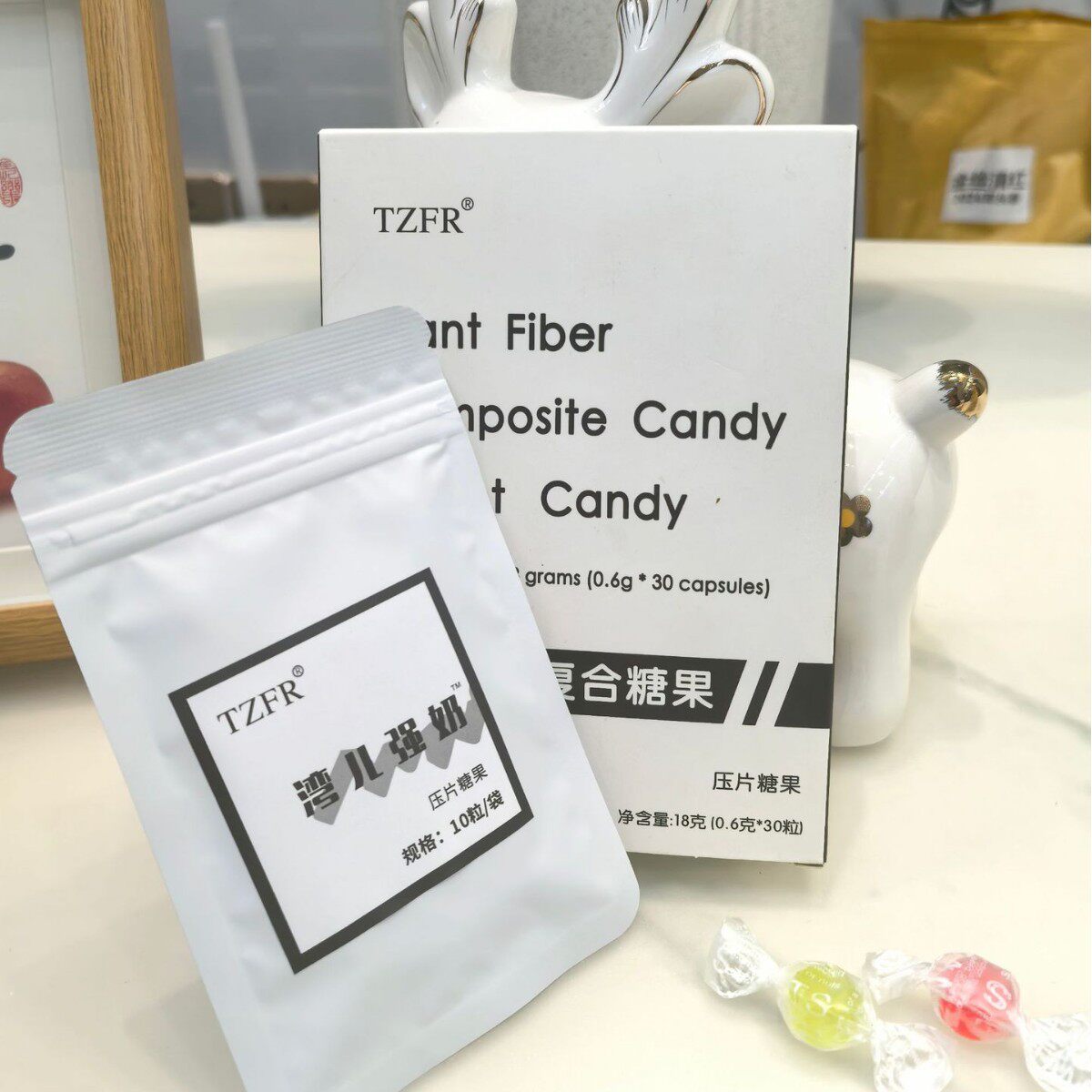 台湾强奶白芸豆30片胖子男女成人微商抖音快手小红书网红直播同款