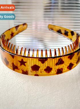 Non-slip hair band teeth Korea simple comb teeth men women u