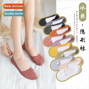 women shallow ice summer socks new invisible Spring mouth