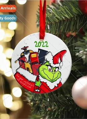 2022 Christmas Grinch Christmas Tree Hanging Decorations For