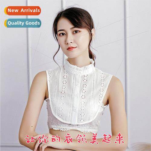 False collar children versatile fake collar wooden ear edge