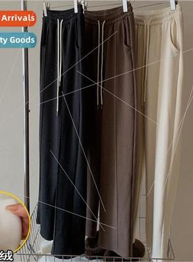 Bu jiu padded thickened sheer glutinous rice wide-legged pan