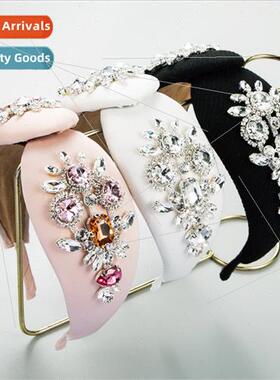 Hair bands fashion baroque ultra-flash glass diamonds headba