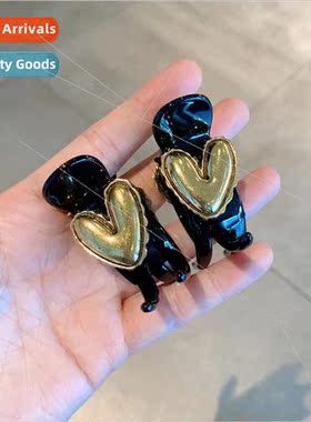 High ponytail love scratch clip heightening skull top trumpe