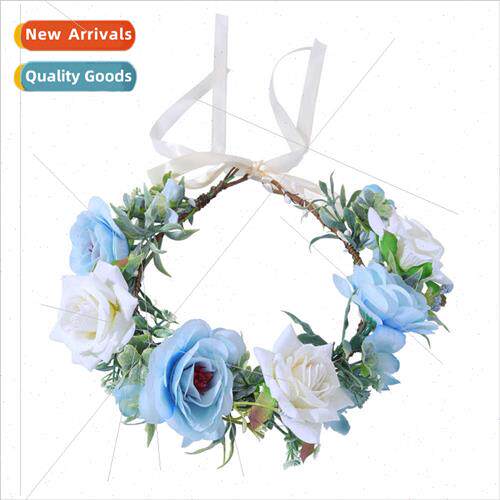 Mori system wreath headdress simulation flowers head ring ch