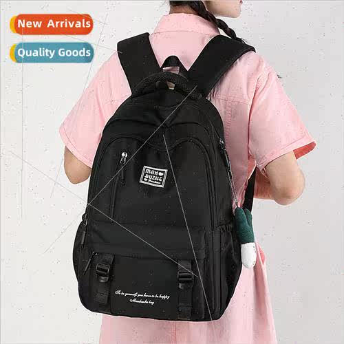 Japan schoolbag female junior students shoulder bag load red