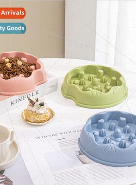 Donut Cookie Slow Food Cat Bowl Cat Food Bowl Slow Food Anti