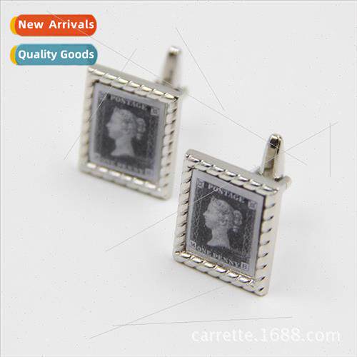 England stamps cufflinks cufflinks silver frame cufflinks Fr