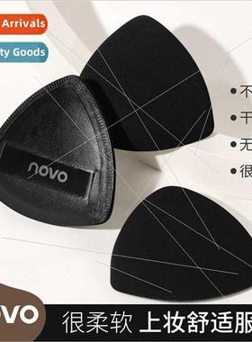 6199 black triangle air cushion powder puff dry wet foundati