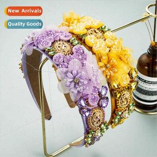 wreath headdress fairy bands super Europe French Hair new